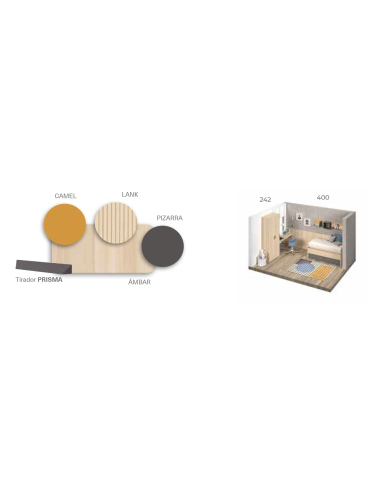 Composición Habitación Juvenil Win...