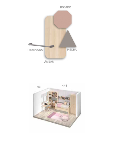 Composición Habitación Juvenil Win...