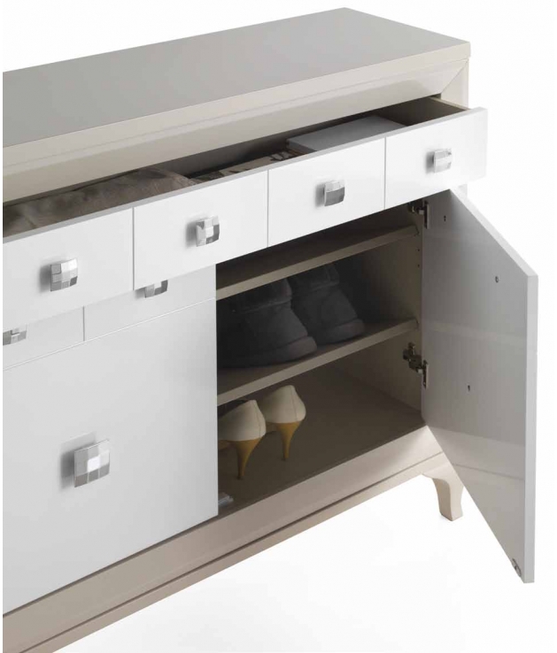 Zapatero Taquillón 14 pata chipendale Zapatero Taquillón 14 pata chipendale