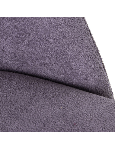 Set 2 sillas de comedor en tela gris...