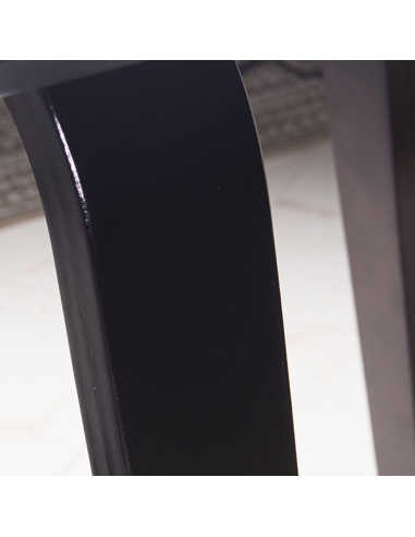 Mesa de comedor madera blanca con...