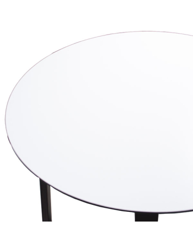 Mesa de comedor madera blanca con...