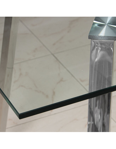 Mesa de comedor fija rectangular...