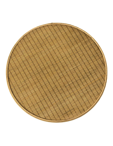 Mesa auxiliar bambú natural