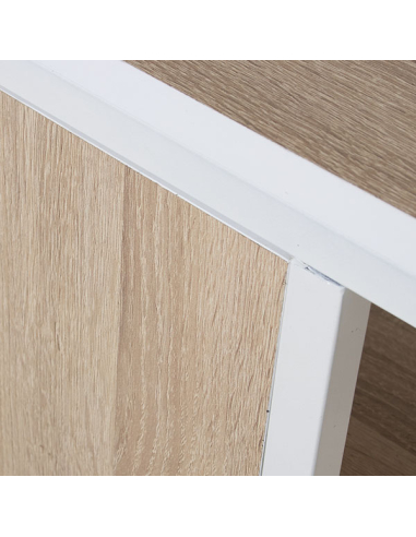 Consola recibidor madera color roble...