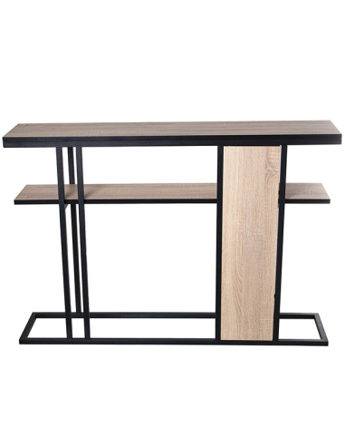 Consola recibidor madera color roble...