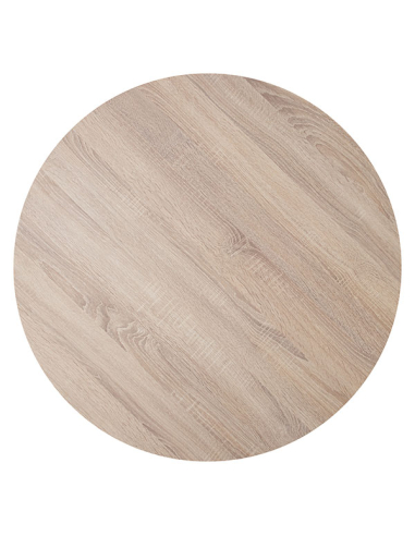 Mesa de centro redonda madera color...