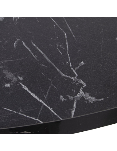 Mesa de centro redonda madera efecto...