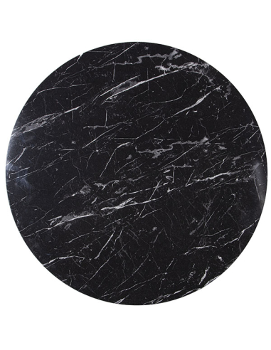 Mesa de centro redonda madera efecto...