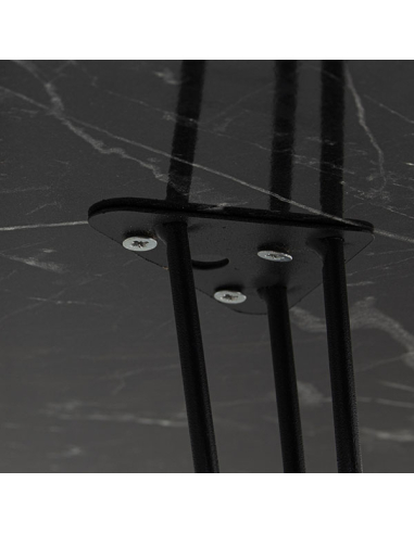 Mesa de centro redonda madera efecto...