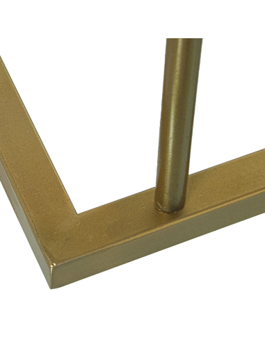 Set 3 mesas auxiliares patas doradas...