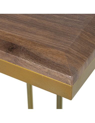 Set 3 mesas auxiliares patas doradas...