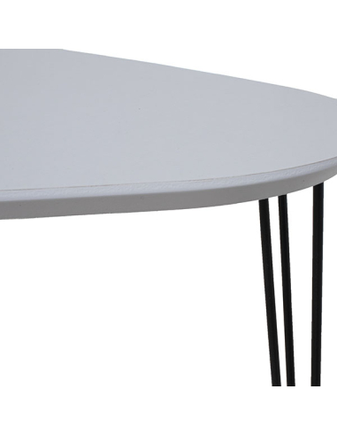 Set 2 mesas de centro madera acabado...