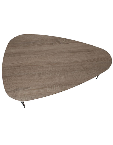 Set 2 mesas de centro madera natural...