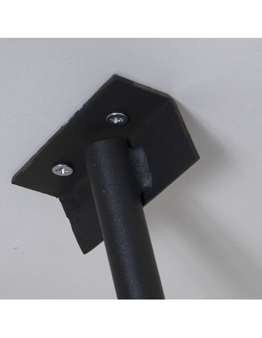 Mesa de centro madera blanca y patas...