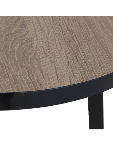 Set 3 mesas auxiliares madera natural...