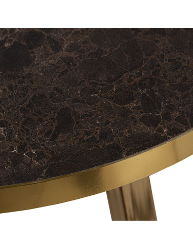 Set 3 mesas auxiliares madera efecto...