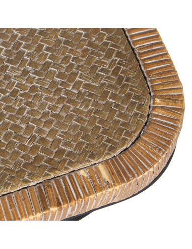 Mesa de centro rectangular madera con...