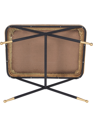 Mesa de centro rectangular madera con...