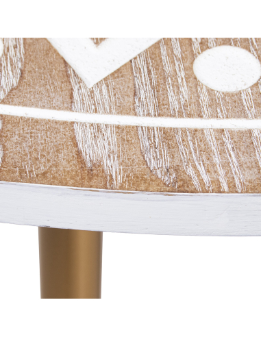 Mesa de centro Kanpur II en madera...