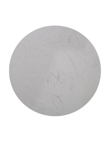 Mesa auxiliar mármol blanco con patas...