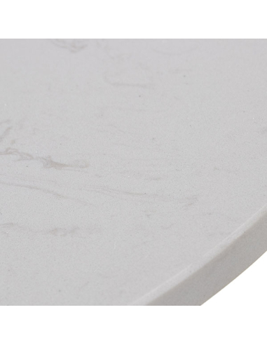 Mesa auxiliar mármol blanco con patas...