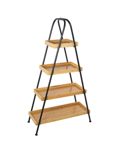 Estantería pirámide madera...