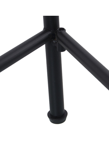 Set 2 mesas auxiliares metal negro