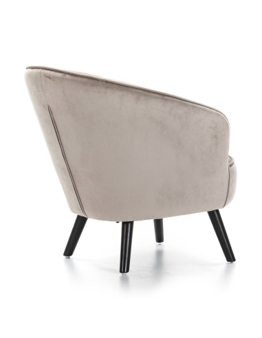 Sillón terciopelo plata SL-895 Sillón terciopelo plata SL-895