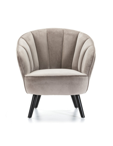 Sillón terciopelo plata SL-895 Sillón terciopelo plata SL-895