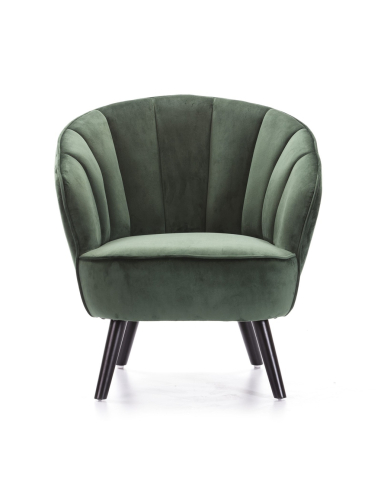 Sillón terciopelo verde SL-895