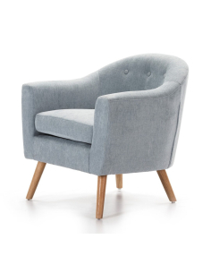 Sillón tela gris SL-880...