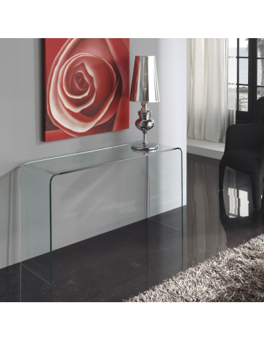 Consola Recibidor CON-01 cristal Sidney