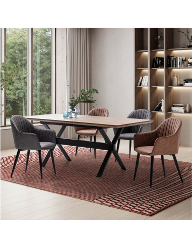 Mesa de Comedor DT-109 de 160 cm...