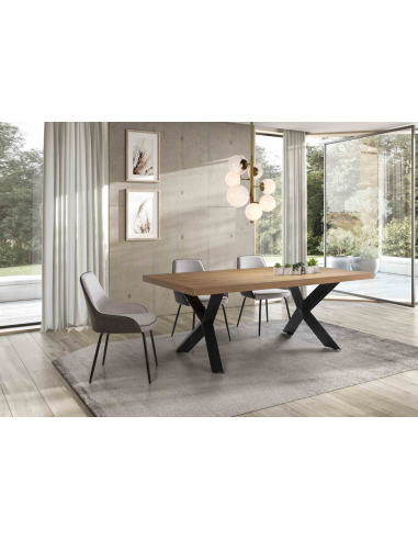 Mesa de Comedor DT-317 laminado roble
