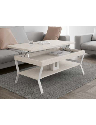 Mesa de centro elevable patas...