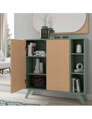 Mueble Recibidor Dos Puertas Tres...