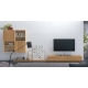 Mueble TV Zoe con dos cajones 180 cm