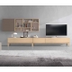 Mueble TV Zoe con dos cajones pata recta 120 cm