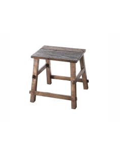 Taburete madera reciclada 2