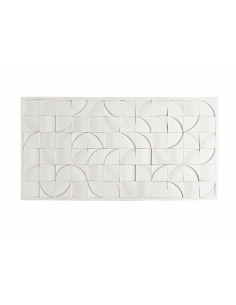 Cabecero tallado Blanco 180 cm 2