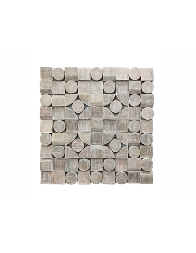 Panel decorativo de formas geométricas