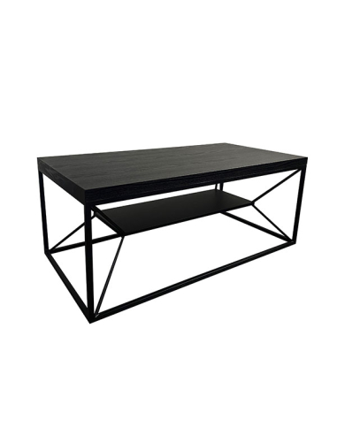 Mesa de centro Yesta metal y madera