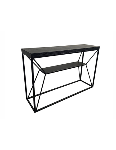 Consola recibidor Yesta metal y madera