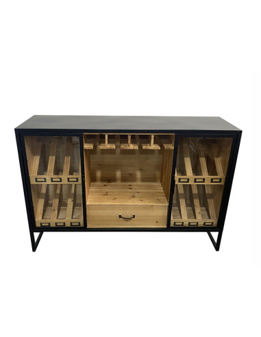 Mueble bar Yesta madera y metal