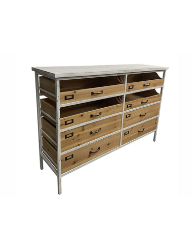 Aparador buffet Macao vintage 8 cajones