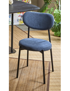Silla de comedor Maui rizo...