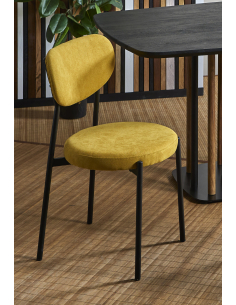 Silla de comedor Maui rizo...