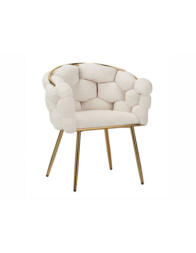 Silla Laysan Blanca y Oro