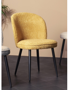 Silla de comedor Isuan Mostaza
